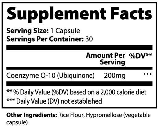 CoQ10 for Steady Energy & Cell Protection