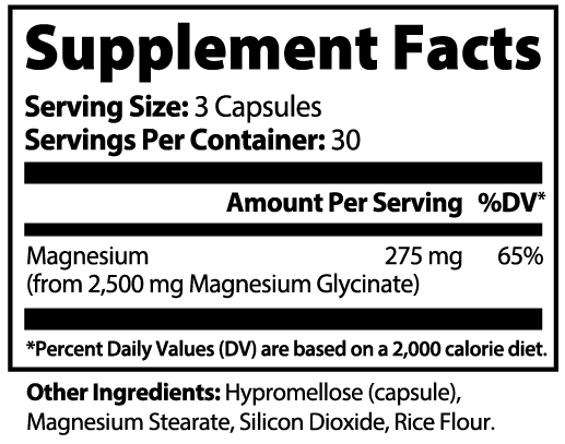 Magnesium Glycinate for Sleep & Recovery